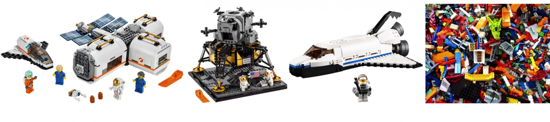BOUWEN MET LEGO RUIMTEVAART / SPACE   (15 januari)